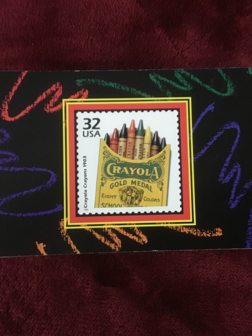 18 Postcards Crayola Crayons Centennial (1903-2003) Stamp Art Gold Medal USPS